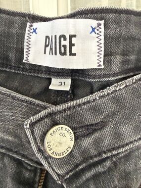 Dark Wash Paige Jeans - Hoxton Ankle